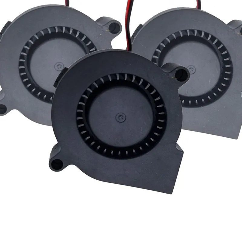 Небольшой вентилятор для 3D принтера детали 5015 воздушный 12 В 24 ультра тихий