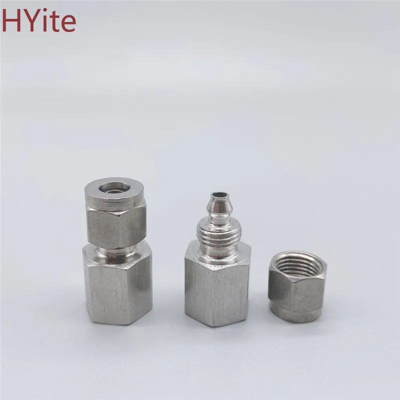 Гайка с быстрым закручиванием 4 мм-14 мм трубка из нержавеющей стали SS 304 фитинги