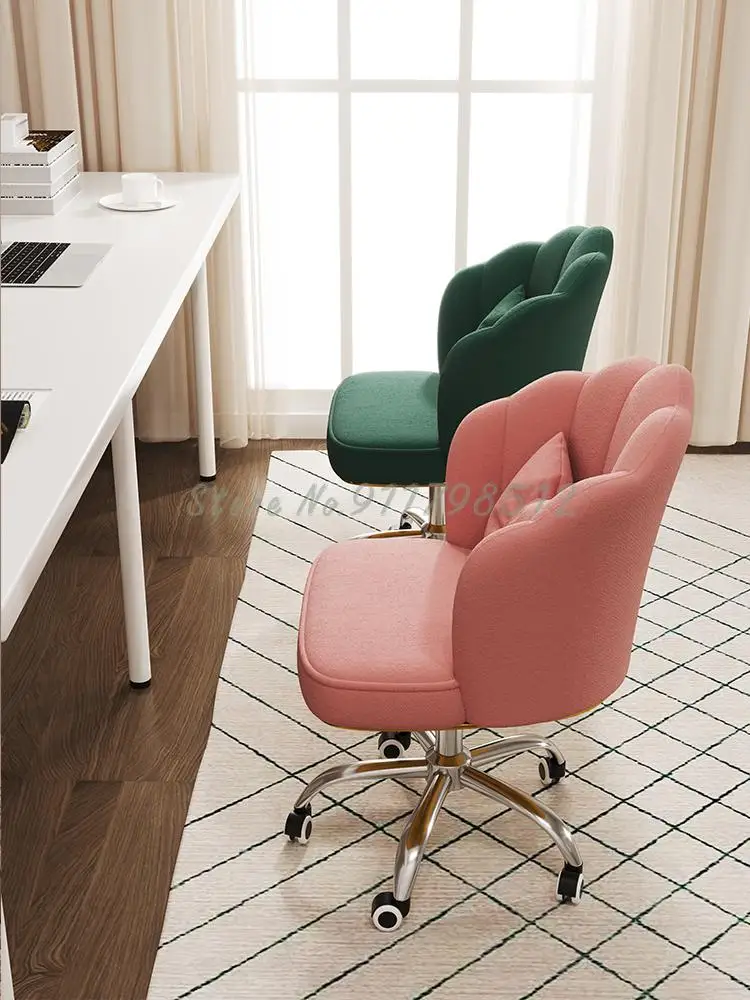 Компьютерное кресло девочек кабинет спальня колесный механизм вращающегося