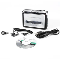 cassette player cassette to mp3 converter capture audio music player convert tape cassette on tape to pc laptop via usb