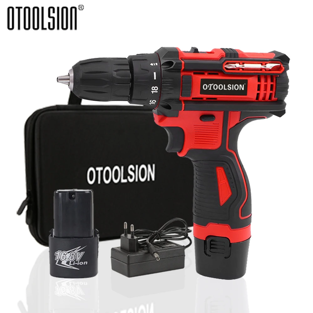 Электрическая дрель 16 8 в беспроводная а/ч электрический инструмент отвертка с