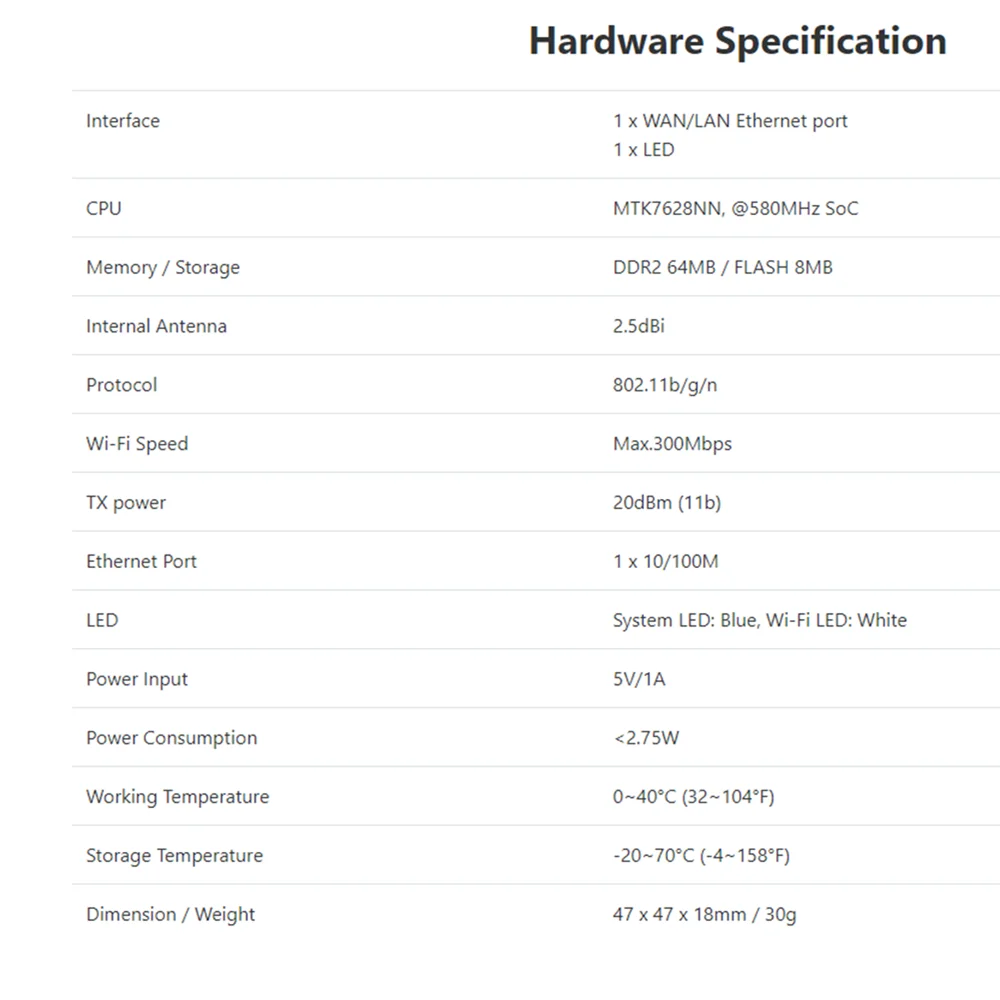 GL iNET Microuter N300 роутер Nano дорожный маршрутизатор OpenWrt предустановленный Wi Fi
