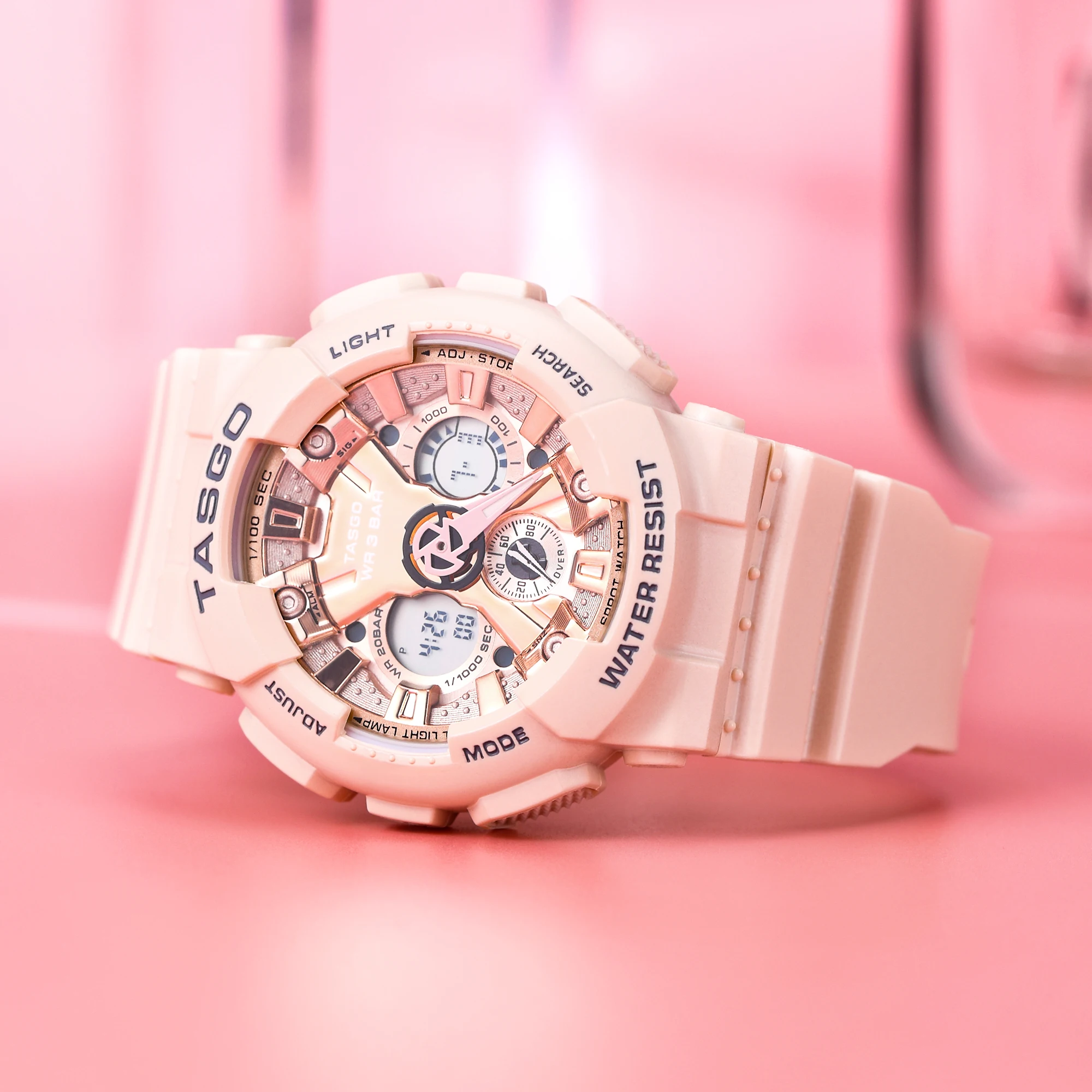 

TASGO Fashion Women Sports Watches Top Luxury Brand Waterproof LED Digital Watch Ladies Bracelet Wristwatch Relogio Feminino