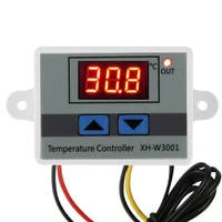 temperature controller xh w3001 digital led microcomputer thermostat temperature controller switch 220v 10a microcomputer