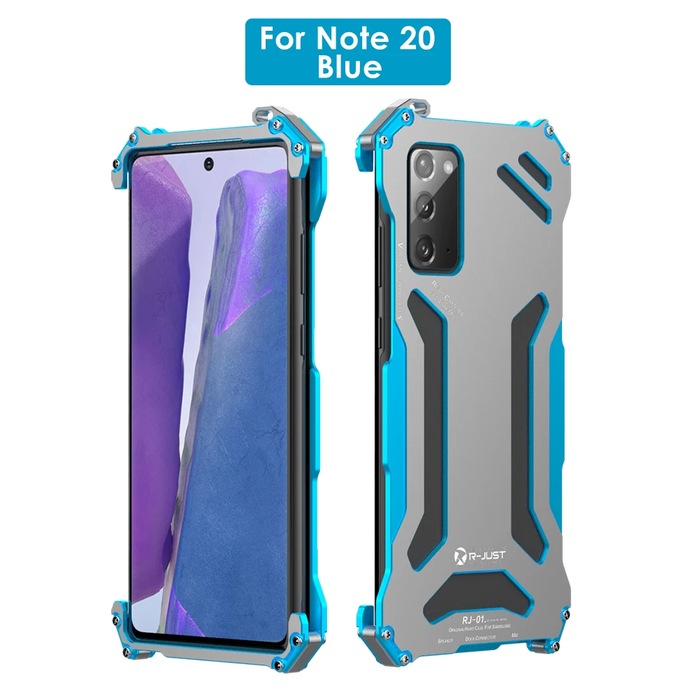 

Gundam Case For Note 20 Ultra Original CNC Armor Shell Metal Aluminum Cover Protection Phone Shell Case