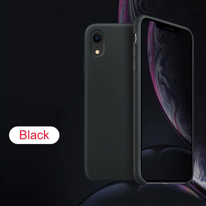 Официальный силиконовый чехол для iPhone 11 Pro MAX XR X Xs MAX чехол s для apple iPhone 7 8 Plus 6 6s 5 5S SE чехол с логотипом