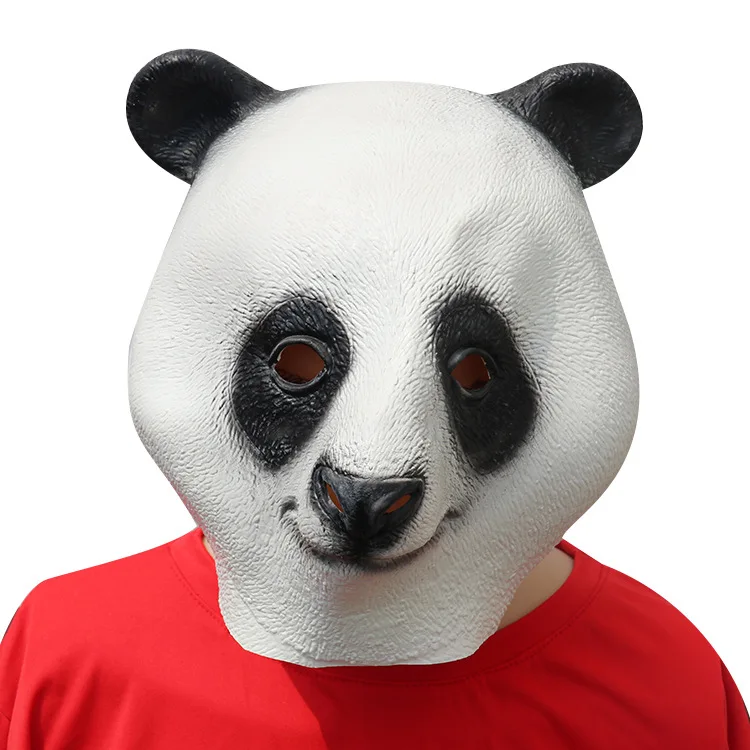 

Unisex Adult's Mask for Halloween Animal Series Latex Fabric Soft Breathable Mask for Theme Party or Stage Performance