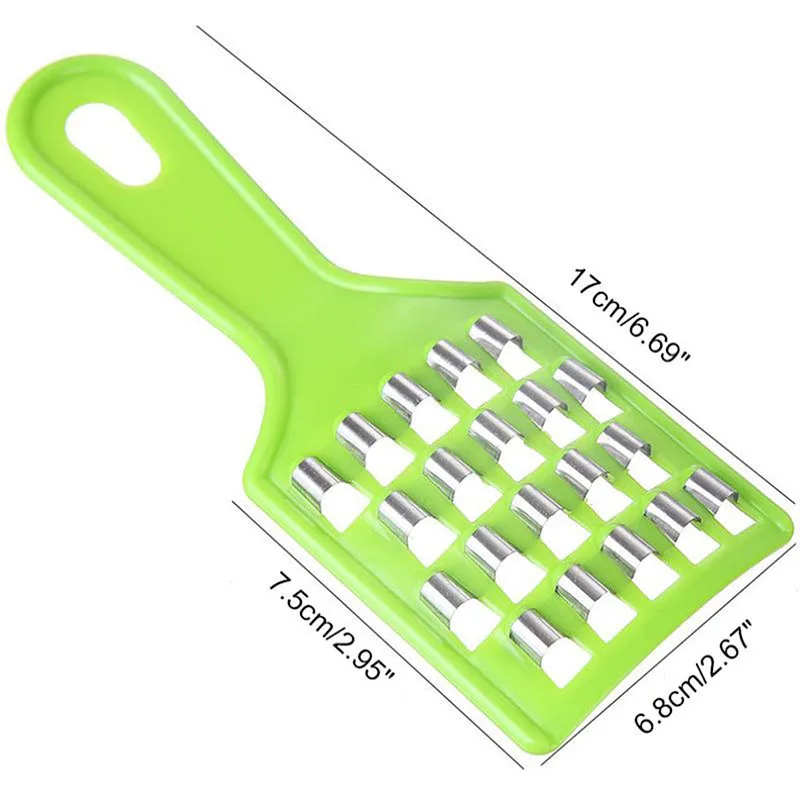 Зеленый домашний нож для пельменей ручной набивки капусты терка мл| |