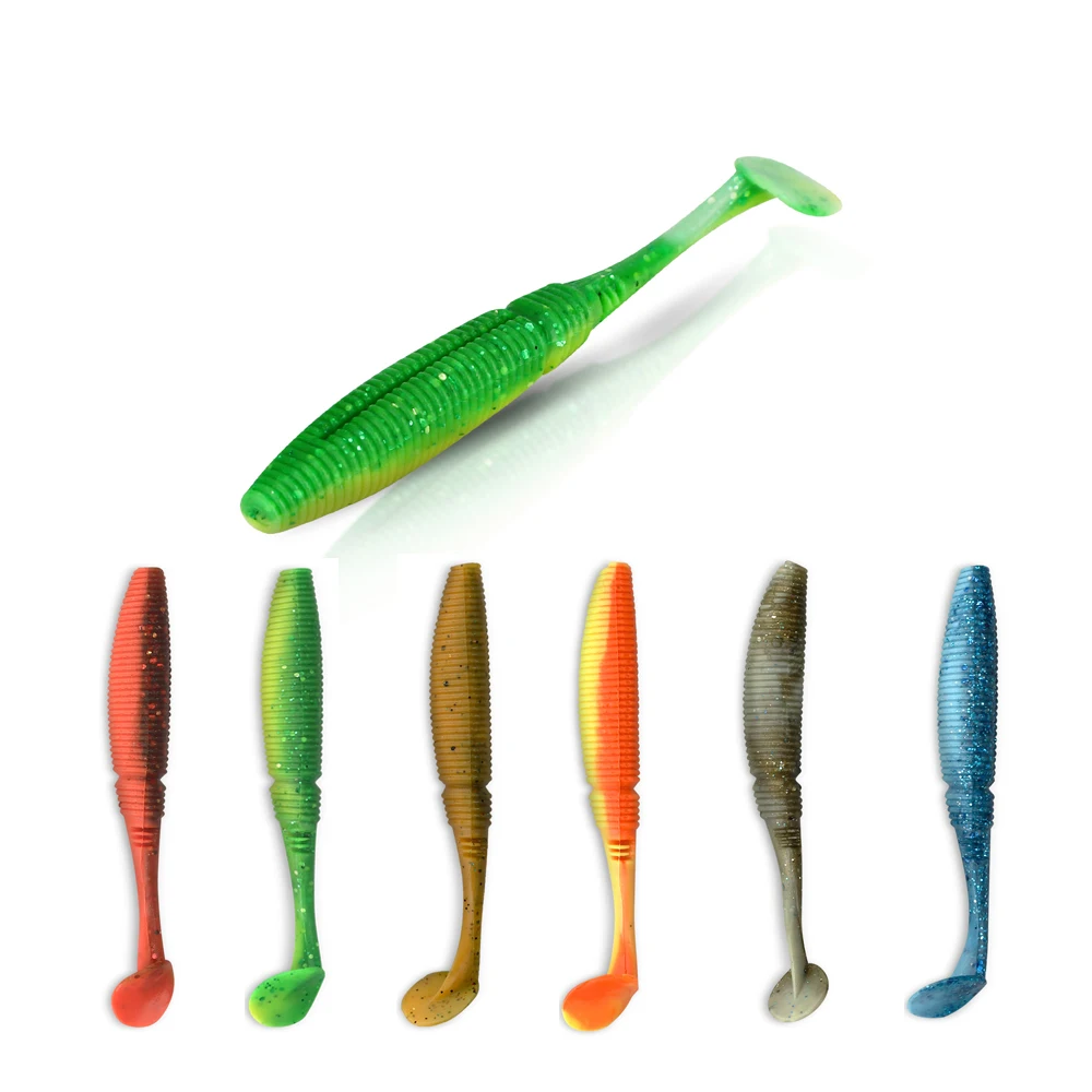 

TIANNSII 5 шт./лот (85 мм/4 г)(75 мм/3 г), мягкие приманки, мягкие воблеры, приманка для рыбной ловли, силиконовые двойные плавающие приманки, приманка, искусственная Рыбалка на карпа