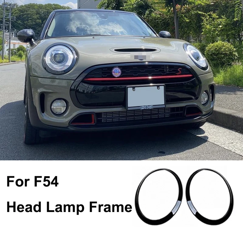 For Mini Cooper One JCW F54 F60 Car-styling Accessories Car Headlight Head Tail Rear Lamps Frame Ring Covers Stickers Housing
