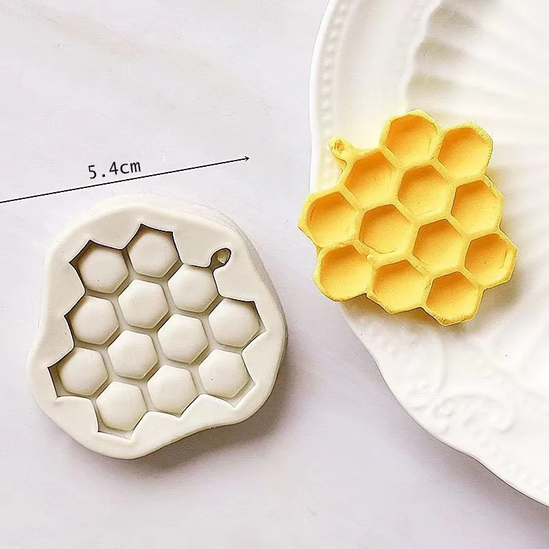 Bees and Honeycomb Silicone Molds Fondant Chocolate Cake Mould Cake Decorating Baking Tool