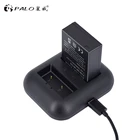 PALO 2-ячейка мини-камера батарея NP-W126 двойное зарядное устройство для Fujifilm X-T20 XT20 X100F X-H1 XH1 X-A5 XA5 X-A20 XA20 X-E3 XE3 X-T3