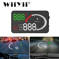 x6 car obd2 ii hud head up display 3 inch overspeed warning windshield projector system auto electronic speedometer mirror