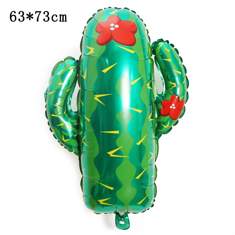 cactus 1pcs Красочные лама Альпака латексные свадебные шары с днем рождения Круглый Гелиевый шар игрушки для вечеринки перед рождением ребенка подарок - Цвет: cactus 1pcs
