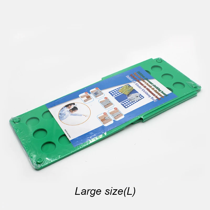1pc green L A654 Быстрая одежда складная доска качество для взрослых Волшебная Одежда Папка футболки джемпер одежда Бендер ребенок Прачечная футболка СИСТЕМА ОРГАНИЗАЦИИ - Цвет: 1pc green L A654