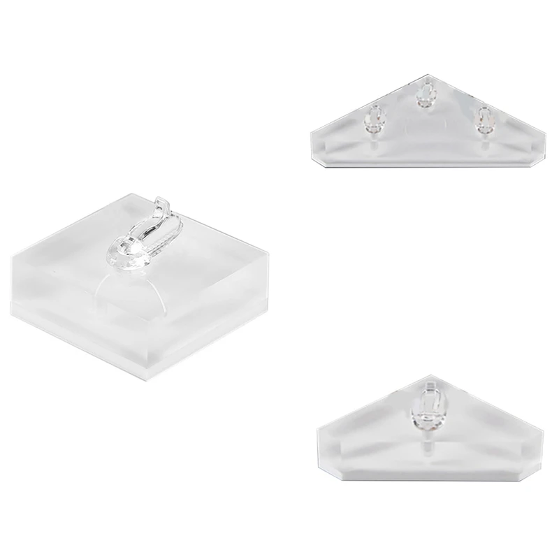 

Прозрачная белая акриловая кольцо полка для колец кронштейн ювелирные изделия Дисплей полка ювелирных изделий из серебра Дисплей