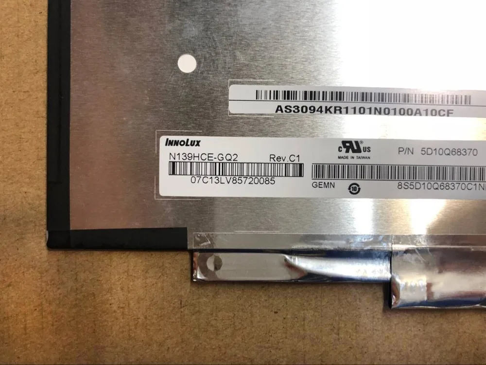 

13.9" LED LCD Screen N139HCE-GQ2 FHD 1920*1080 New Replacement