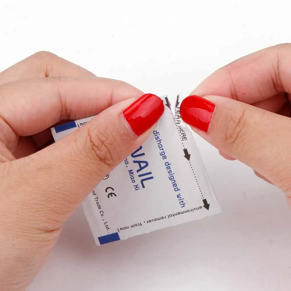 200 шт. обезжиривающее средство для снятия гель лака салфетки очистки поверхности