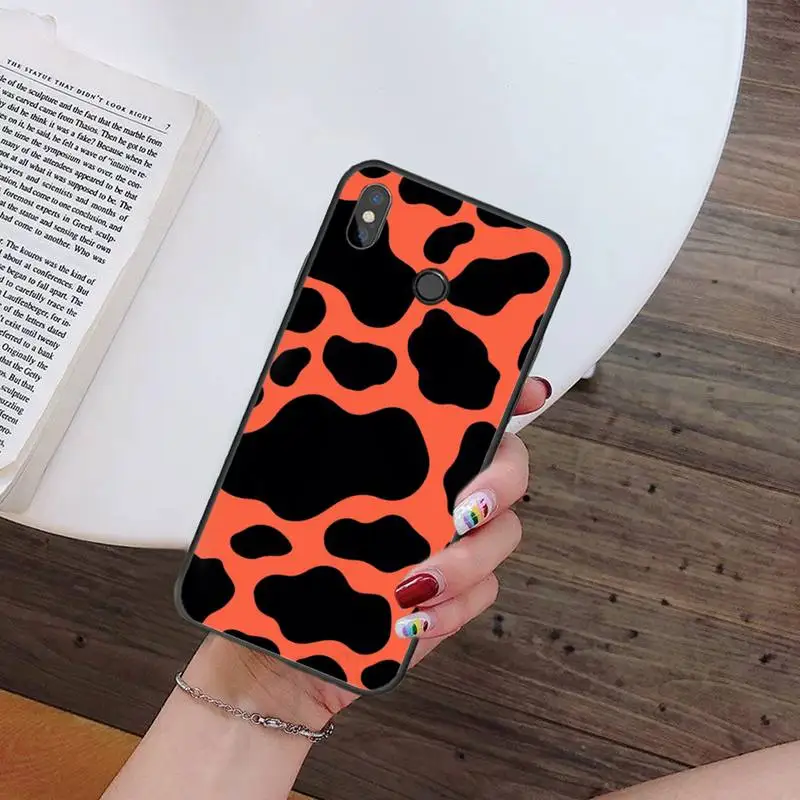 

Cow color Print Phone Case For Xiaomi mi Redmi note 7 8t 9 9t 9s 8 10 10t 11 pro lite K20 max 3