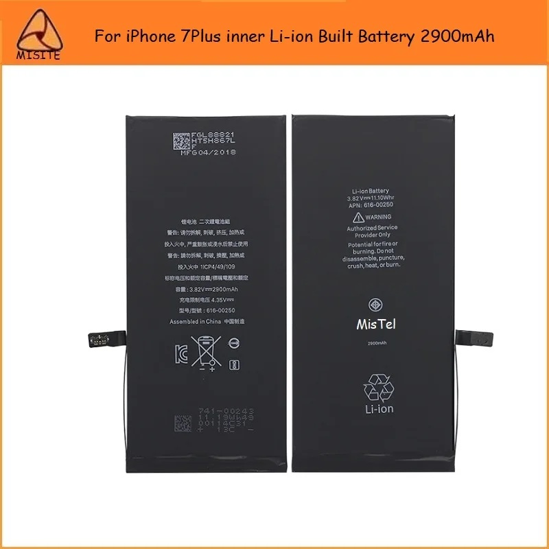 1 шт. Новый протестированный аккумулятор для телефона iPhone 7 6 6S Plus 7P 6P 6SP 5S SE 5SE 6G