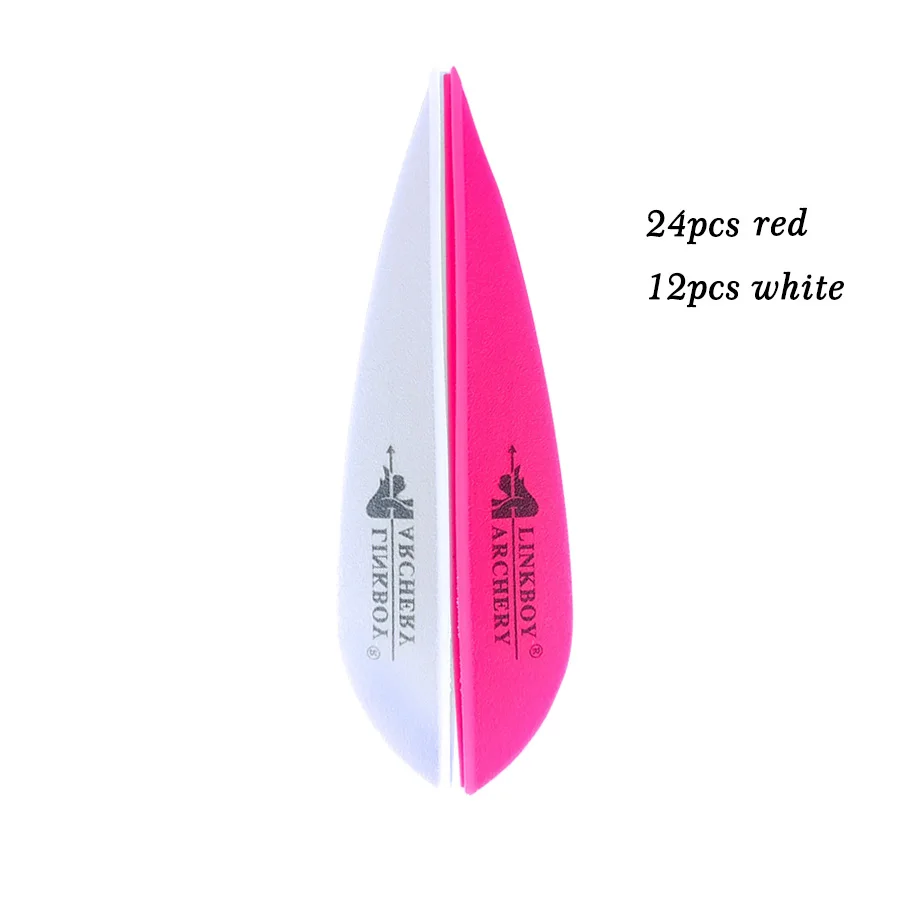 Стрелы для стрельбы из лука Linkboy пластиковые наконечники 2 8 дюйма 36/60 шт. | Спорт и