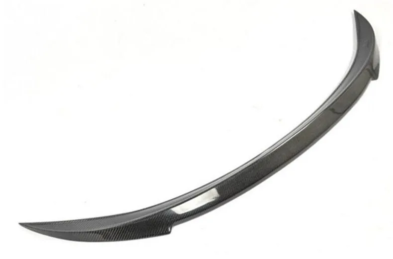 Передний бампер и боковая юбка для губ из настоящего углеродного волокна спойлер