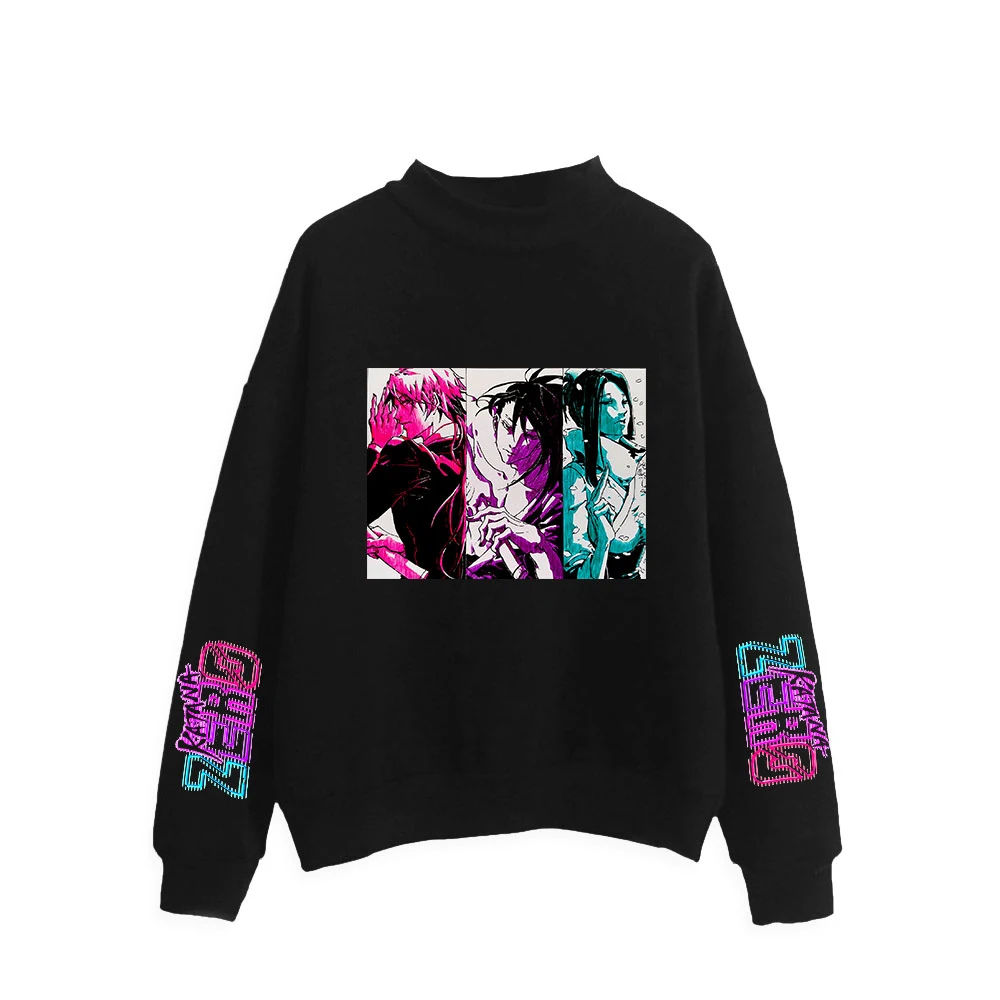 

Katana ZERO Fashion Turtleneck Sweatshirts Women Men Long Sleeve Sweatshirts Hot Sale Casual Pullover Clothes