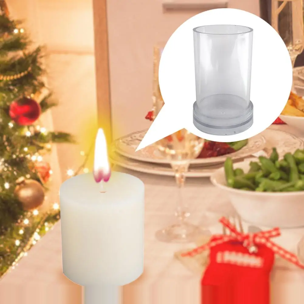 DIY Candle Making Mould Plastic Cylinder Shape Soap Mold Tool For Craft | Дом и сад