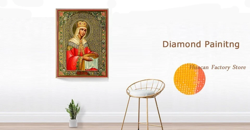 Алмазная картина квадратная алмазная, мозаичная, религиозная картина Стразы для вышивки крестом Алмазная Вышивка Хобби Broderie Diamant