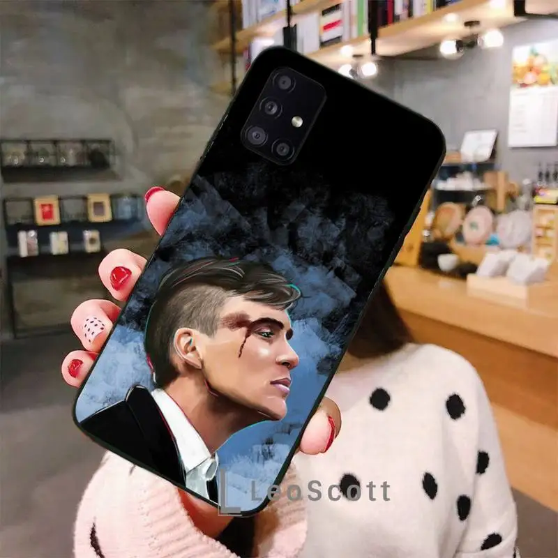 

Peaky Blinders Tommy Phone Case For Samsung A32 A51 A52 A71 A50 A12 A21S S10 S20 S21 Plus Fe Ultra