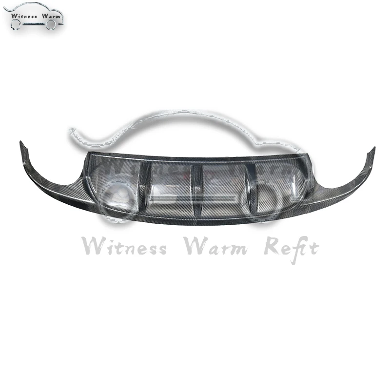 Углеволокно/FRP автомобильный диффузор губа на задний бампер Защита подходит для