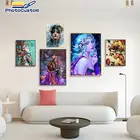 Набор для рисования по номерам на холсте сделай сам