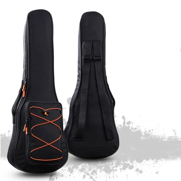 20mm Waterproof Soprano Concert Ukulele Bag Case Backpack 21 23 24 26 Inch Ukelele Beige Mini Guitar Accessories Gig |