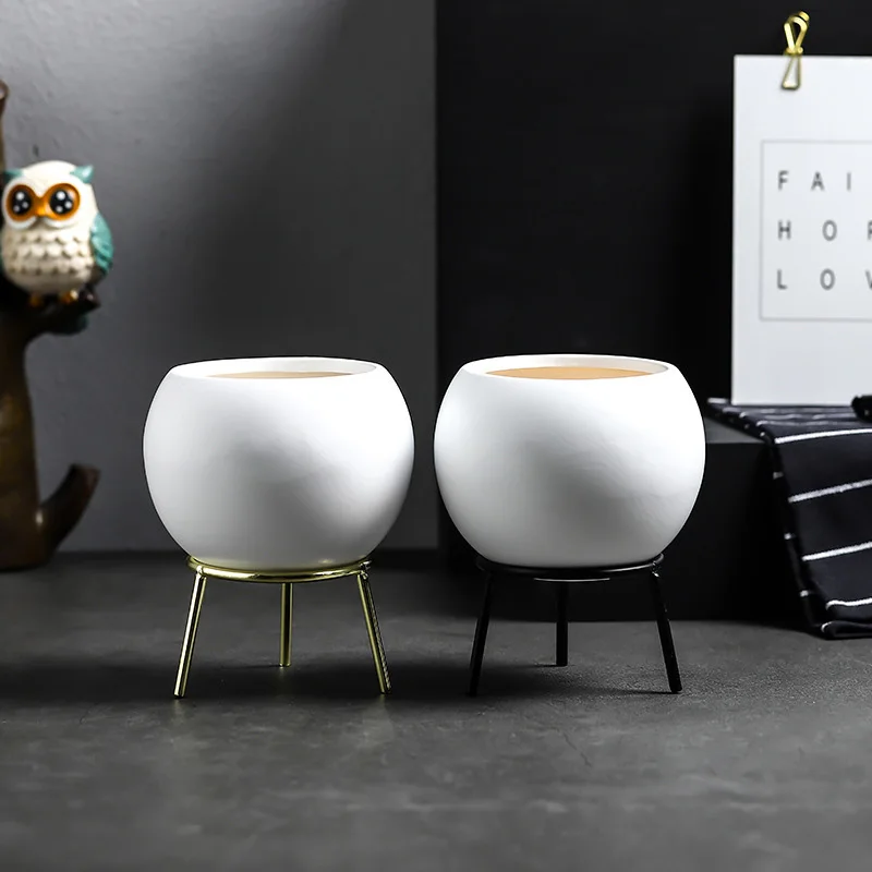 Strongwell скандинавские мини-суккуленты цветочные горшки керамические