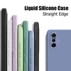 Оригинальный чехол из жидкого силикона для Redmi K40, игровой чехол Poco F3 GT Redmi K40, мягкий бампер для телефона из ТПУ