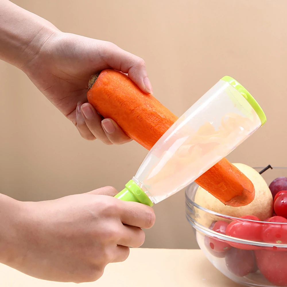 Нож для чистки пилинг яблоко с нескользящей ручкой и трубкой из нержавеющей