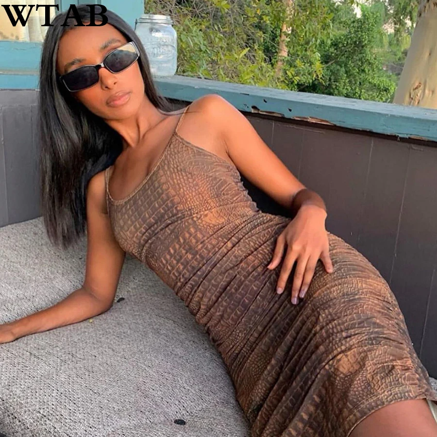 WTAN/осеннее модное стрейчевое тонкое мини-платье со змеиным принтом женские