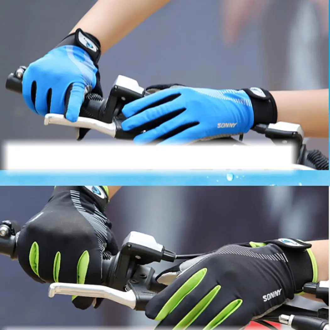 Силиконовые противоскользящие перчатки на весь палец для занятий спортом