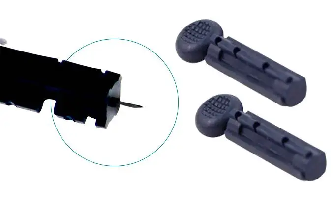 Стерильная игла для забора крови кровопускания баночной терапии пролитого