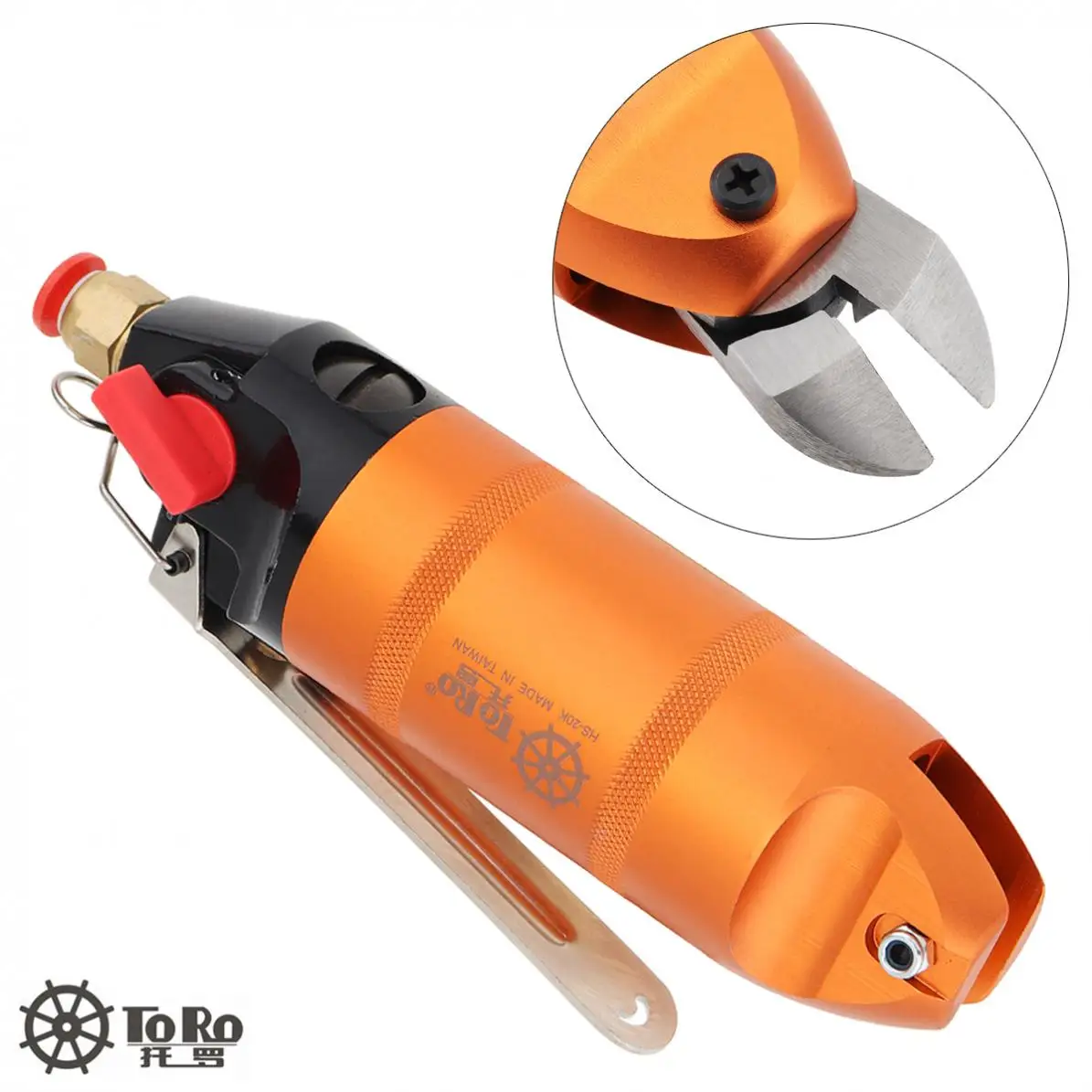 HS-20K Portable Replaceable Blade Pneumatic Tools Air Scissors Nippers with Safety Switch for Cutting Pressing Operation | Инструменты