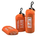 Спальный мешок для экстренного отдыха на открытом воздухе, сохраняющий тепло водонепроницаемый, майларовый, снаряжение для оказания первой помощи, для кемпинга, выживания