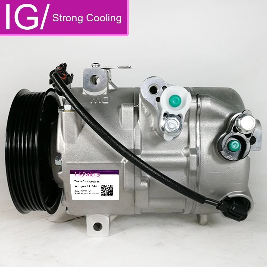 A/C AC COMPRESSOR FOR KIA SORENTO 2.2L AIR CODNITIONING For 2L2630330 2L154-0070 1F3BE-06500 1F3BE06500 2L263-0330 | Автомобили и