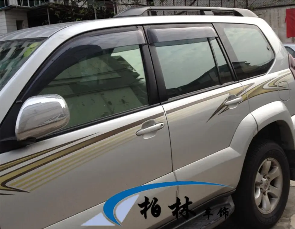 Защитный козырек от солнца и дождя для Toyota FJ120 FJ100 Cruiser prado 2003-2015 4 шт. | Автомобили