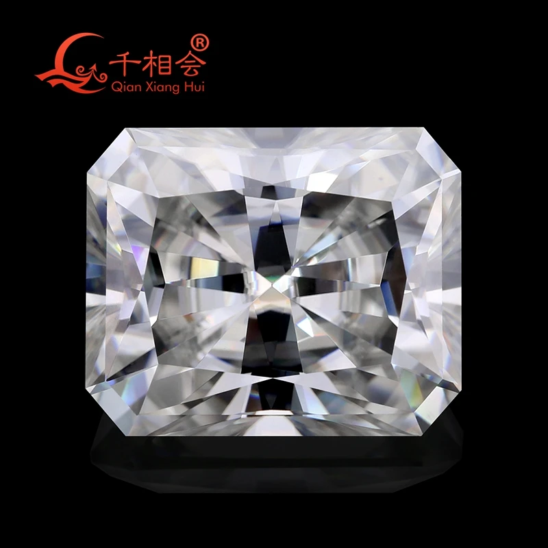 Муассаниты белого цвета DF GH IJ лучистый Ограненный Камень shpae Sic | Украшения и