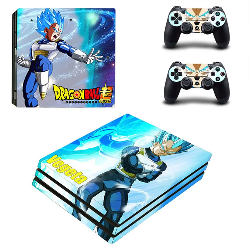 Dragon Ball Super PS4 Pro Stickers PS 4 Play station Skin Sticker Pegatinas For PlayStation console and controller | Электроника