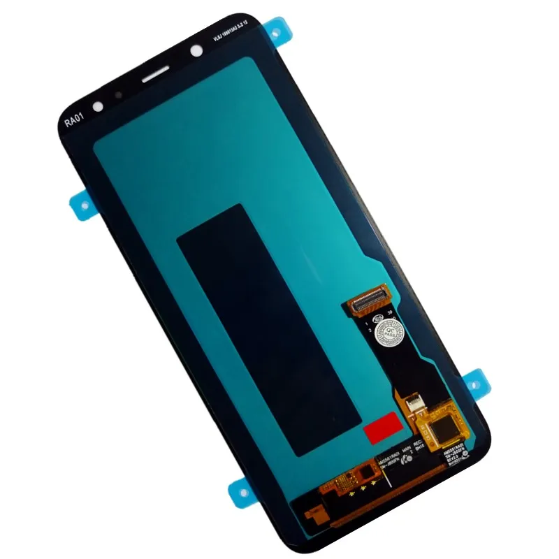 Высококачественный AMOLED lcd для samsung Galaxy A6 2018 A600F A600FN дисплей и сенсорный экран
