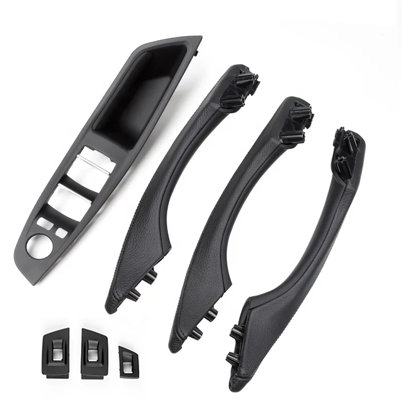 

Suitable for BMW 5 Series F10 car door inner door handle F11 auto parts inner armrest panel cover for left driving car