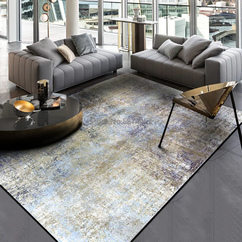 

200*300cm Fashion Modern and Old Abstract Multi-color Ink Wash Kitchen Living Room Bedroom Bedside Carpet Floor Mats