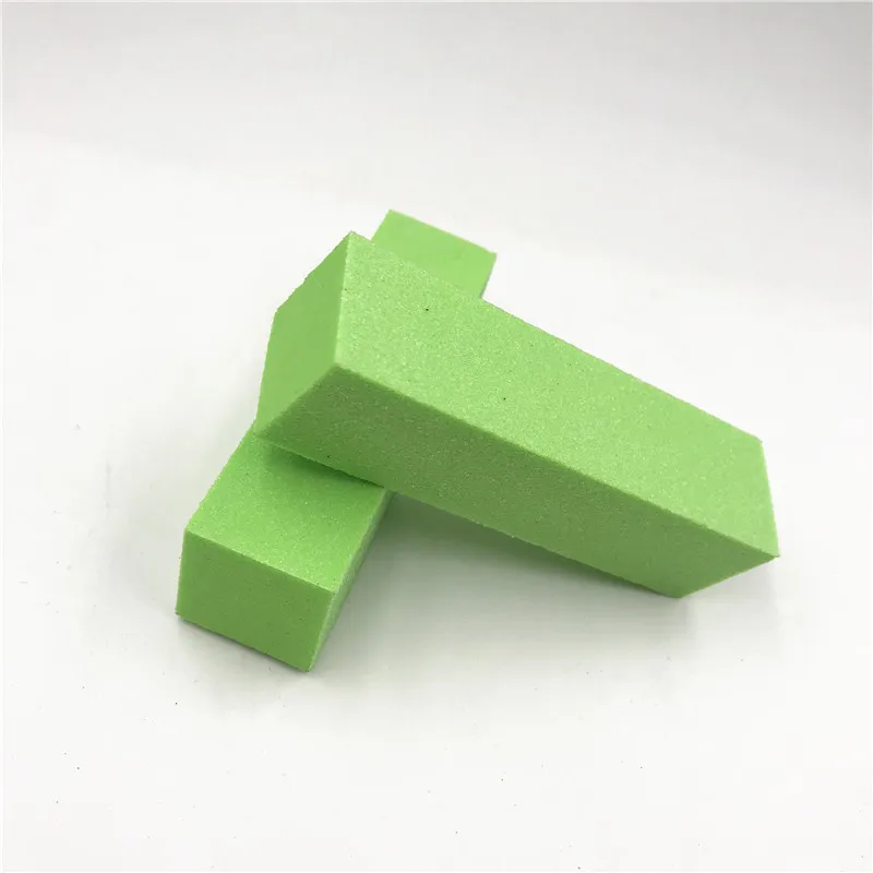 2 шт./лот белый розовый зеленый дизайн ногтей буферная полировка блестки