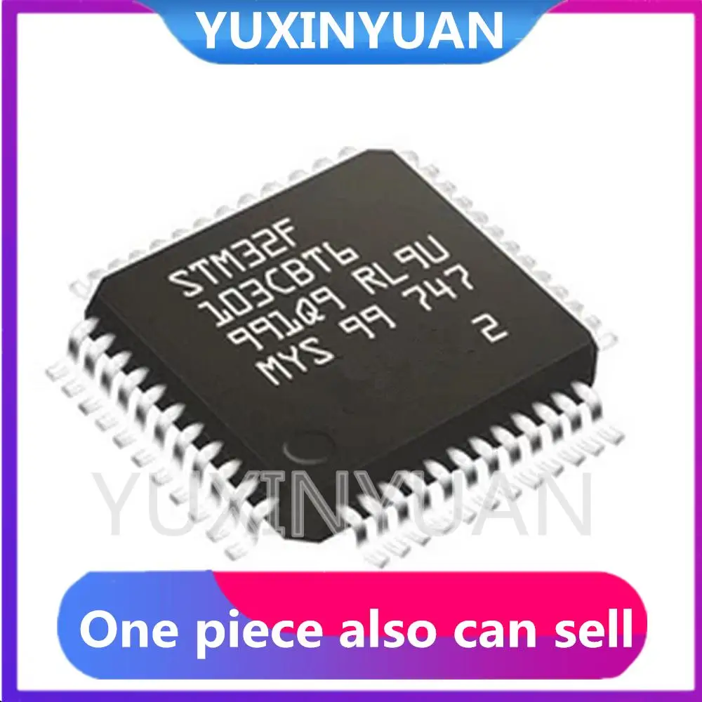 

Микроконтроллер STM32F103CBT6 LQFP48 STM32F103CB QFP48 QFP ARM, новый и оригинальный IC cytX _, 5 шт./лот
